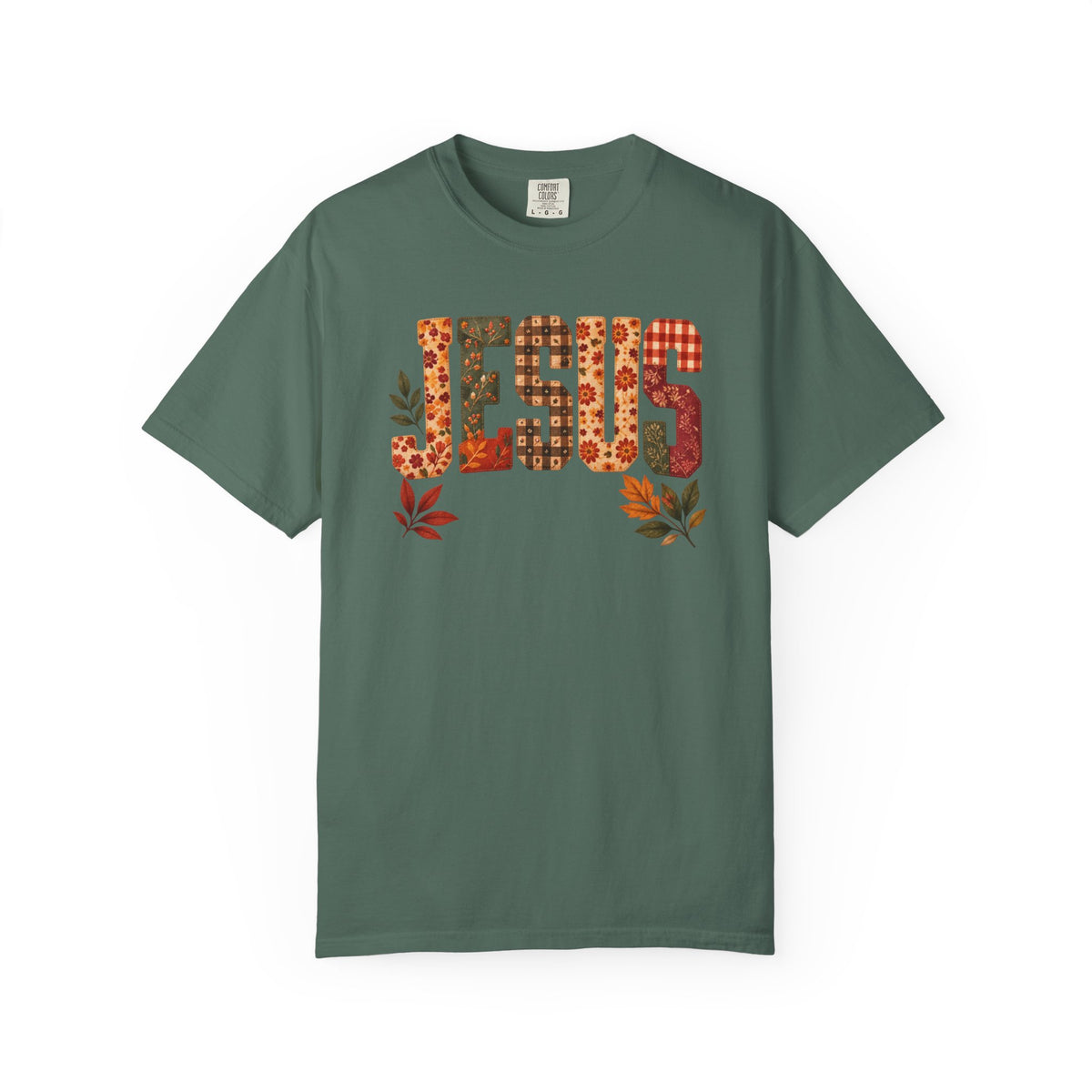 Jesus Floral T-Shirt — Vintage Fall Faith Tee
