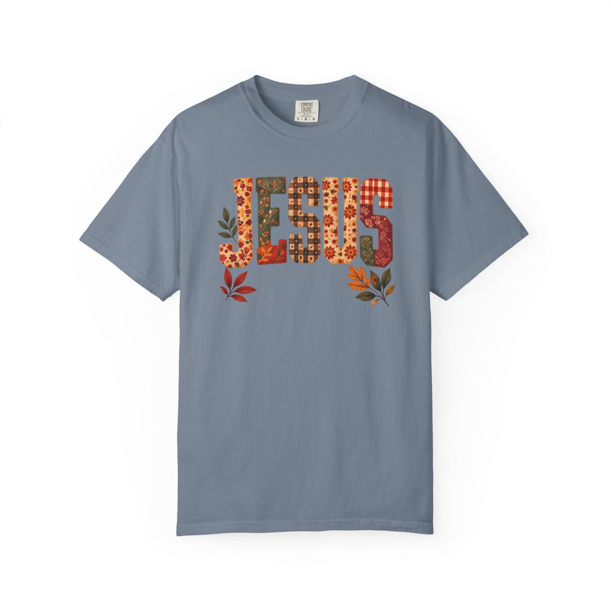 Jesus Floral T-Shirt — Vintage Fall Faith Tee