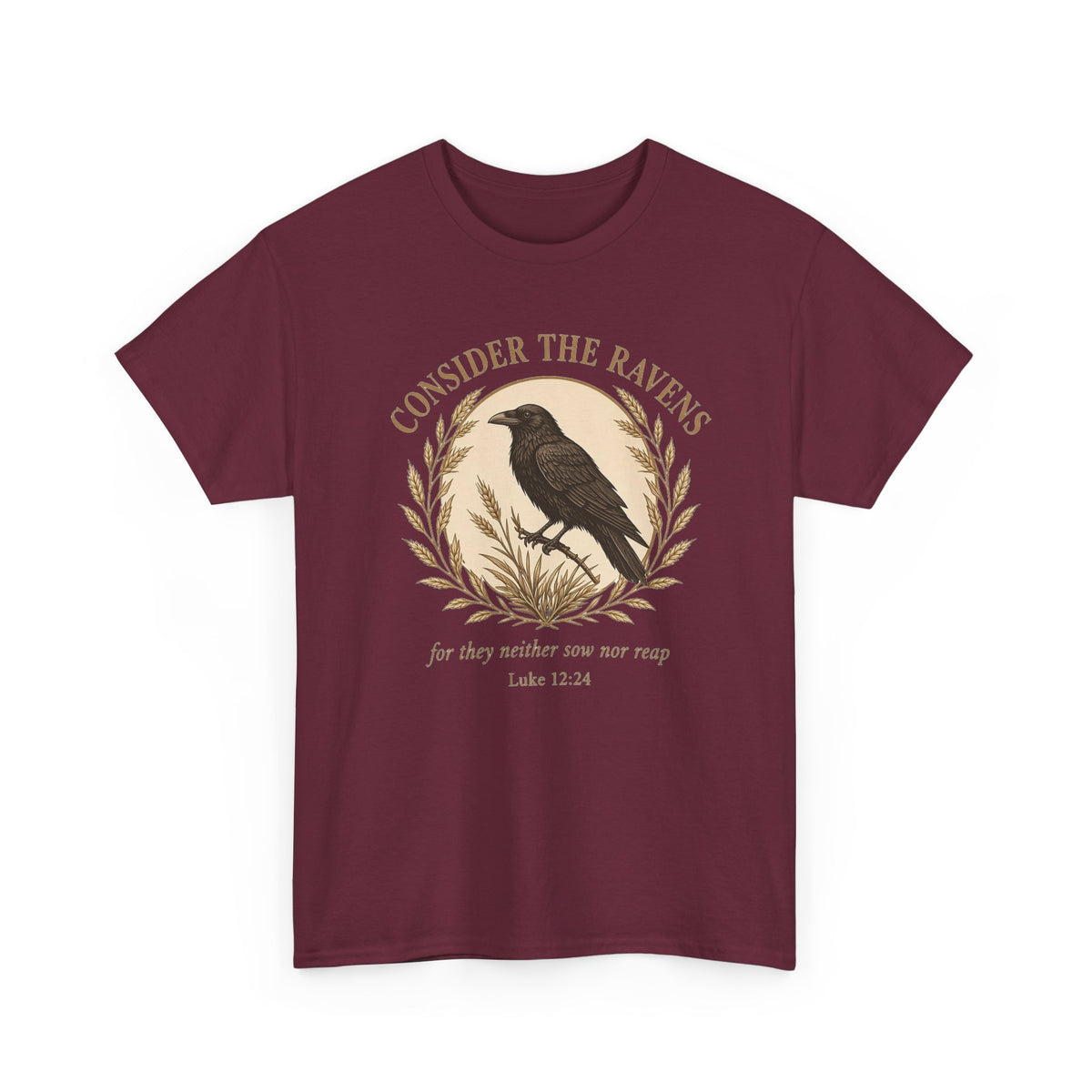 Consider the Ravens Tee — Luke 12:24