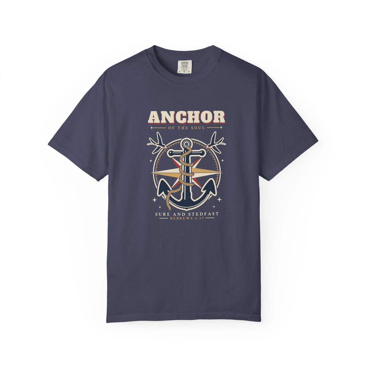 Anchor Sure and Steadfast Nautical T-Shirt