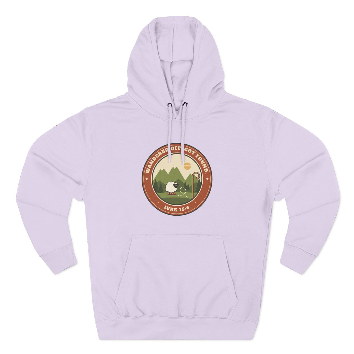 Adventure Parka Hoodie — Retro Mountain Camping Badge Pullover