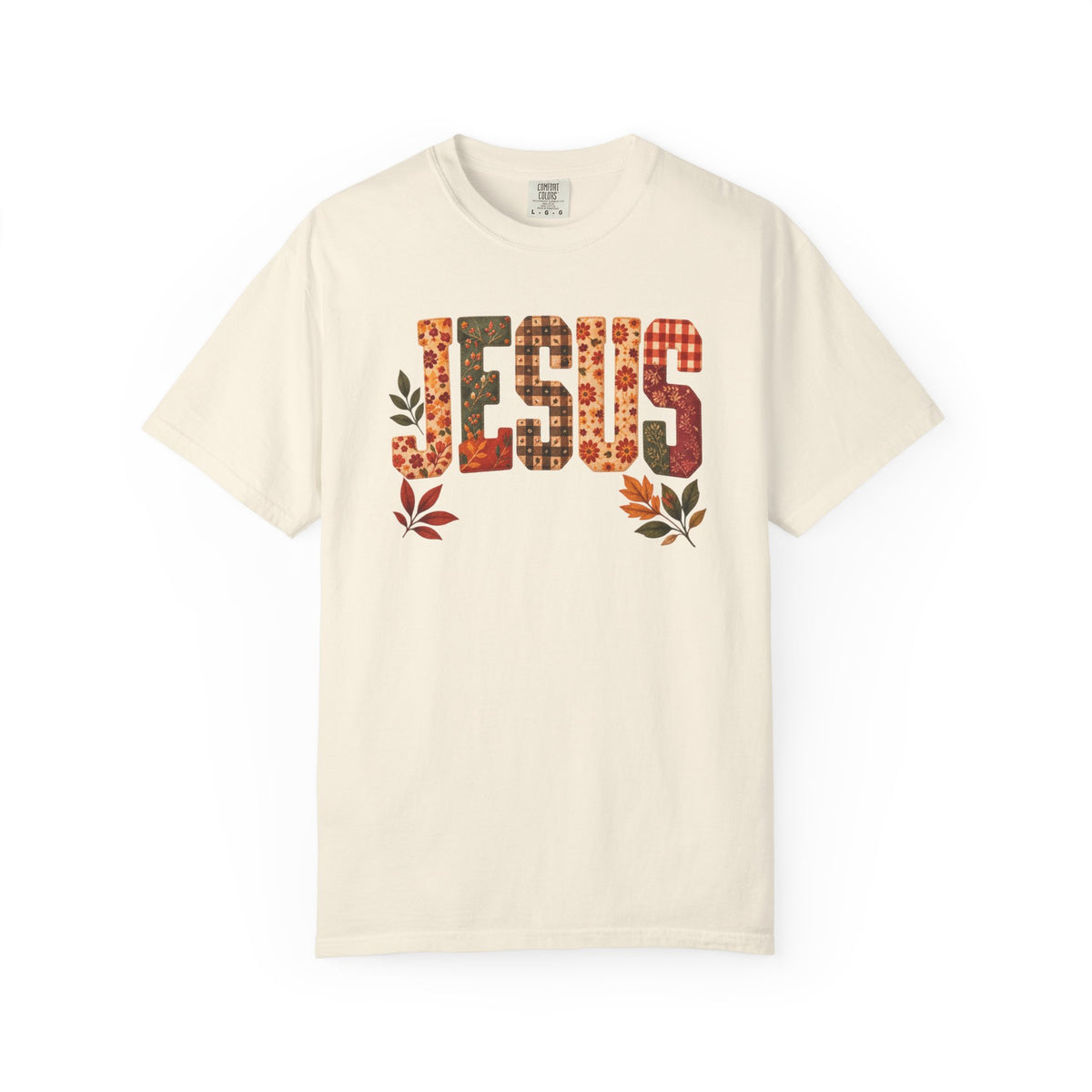 Jesus Floral T-Shirt — Vintage Fall Faith Tee