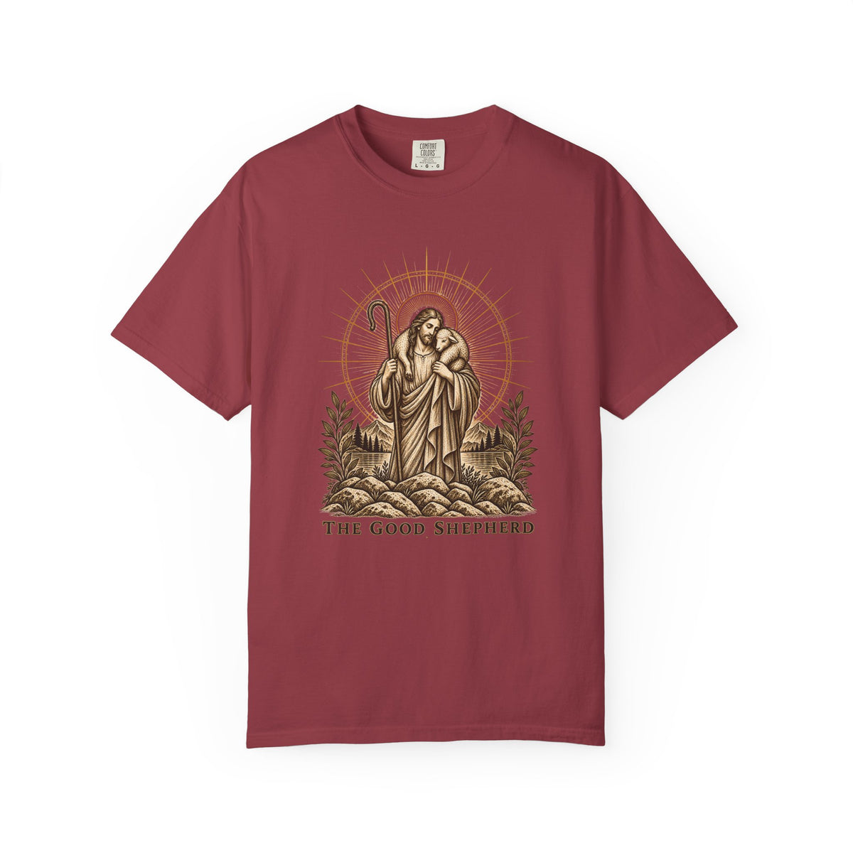 The Good Shepherd | Symbols of the Faith Comfort Colors® T-Shirt