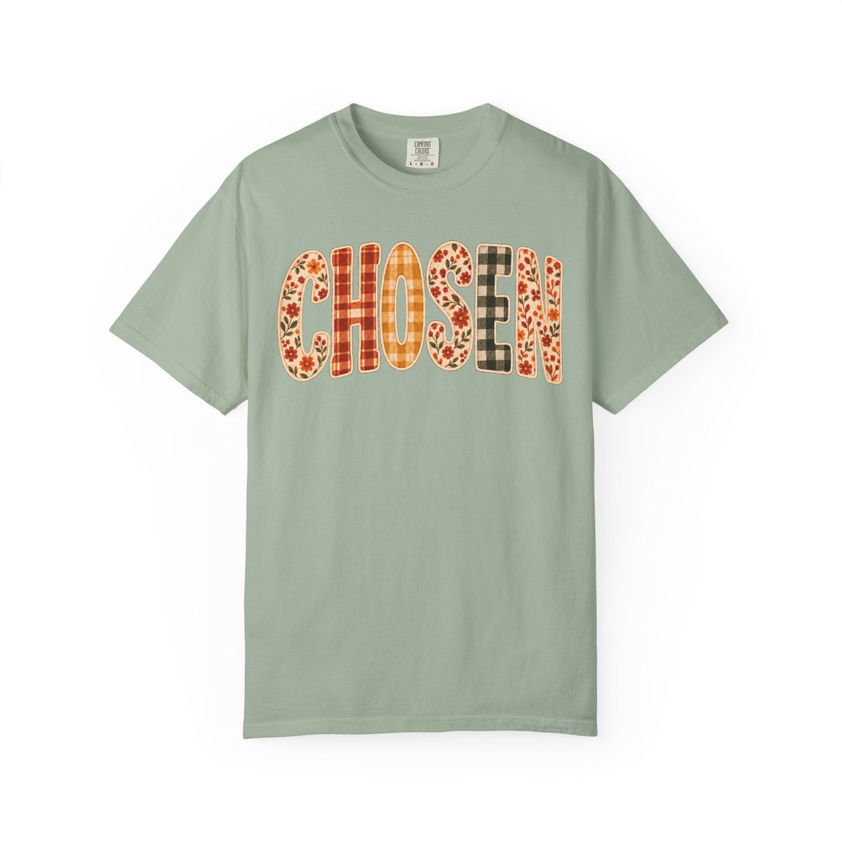 Chosen Floral Plaid T-Shirt