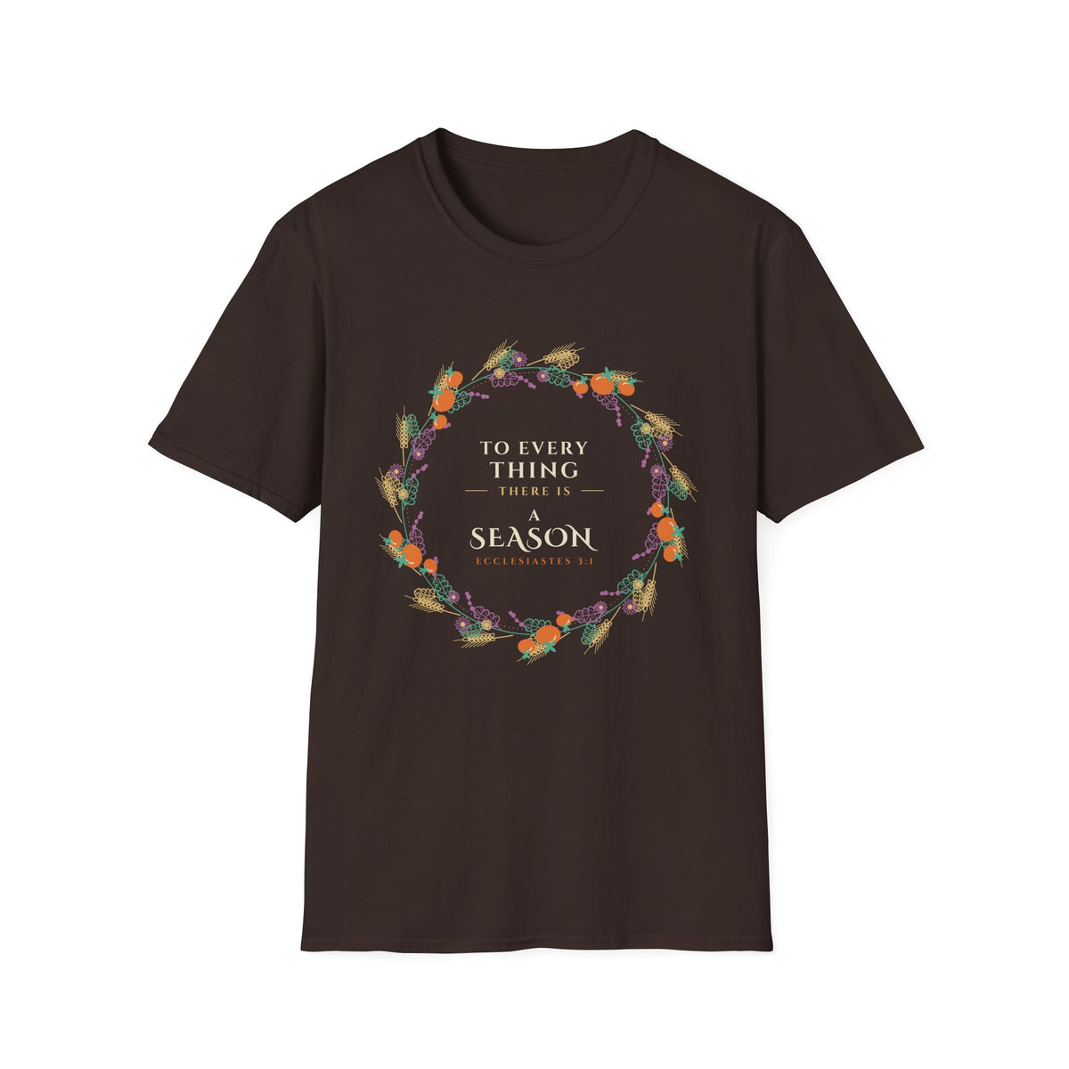 Floral Wreath 'Loved & Cherished' T-Shirt