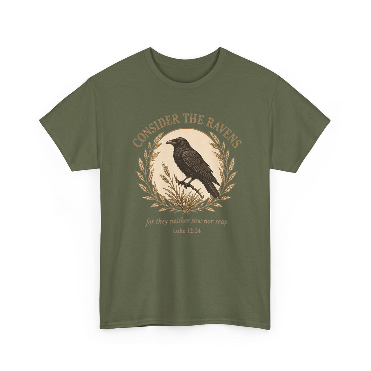 Consider the Ravens Tee — Luke 12:24