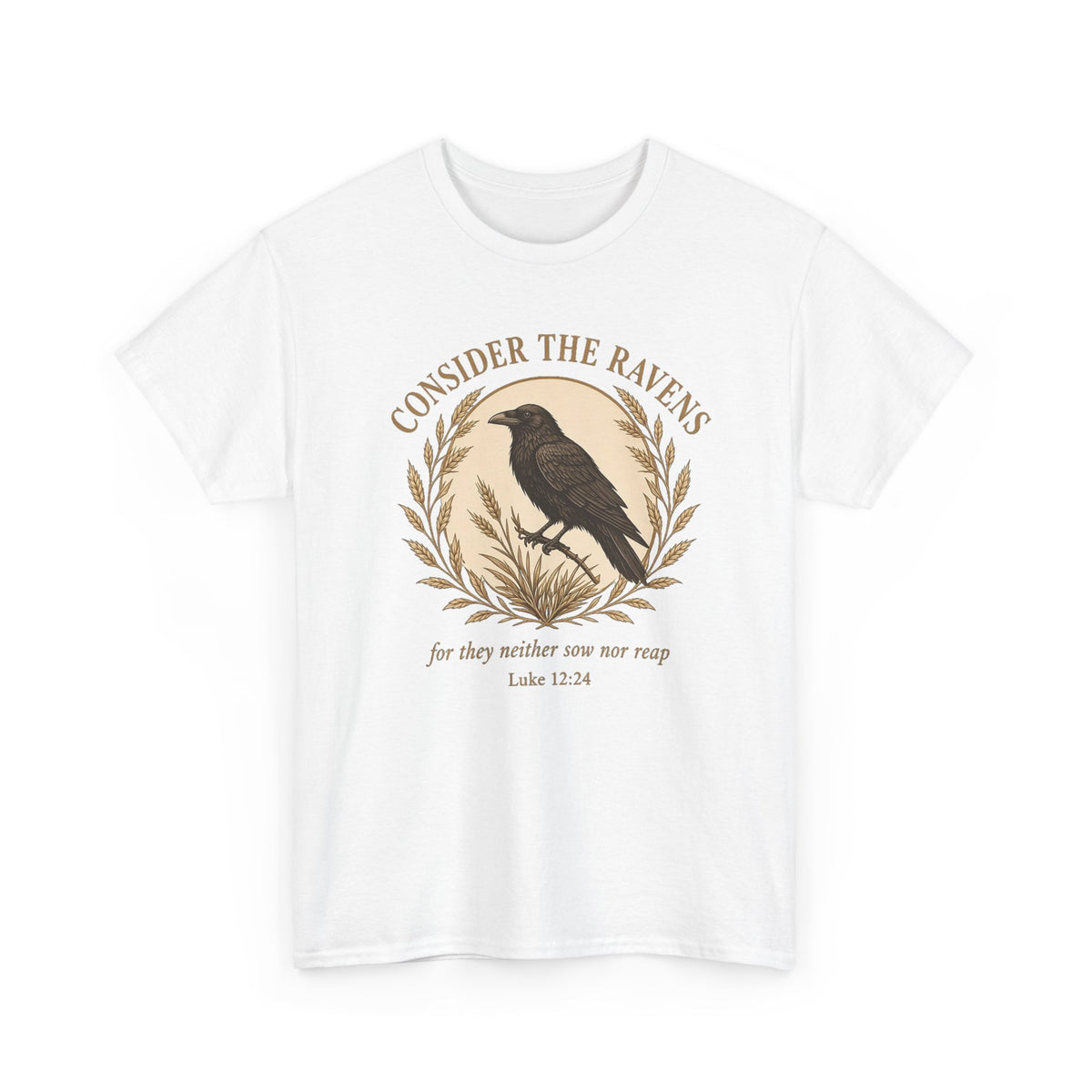 Consider the Ravens Tee — Luke 12:24