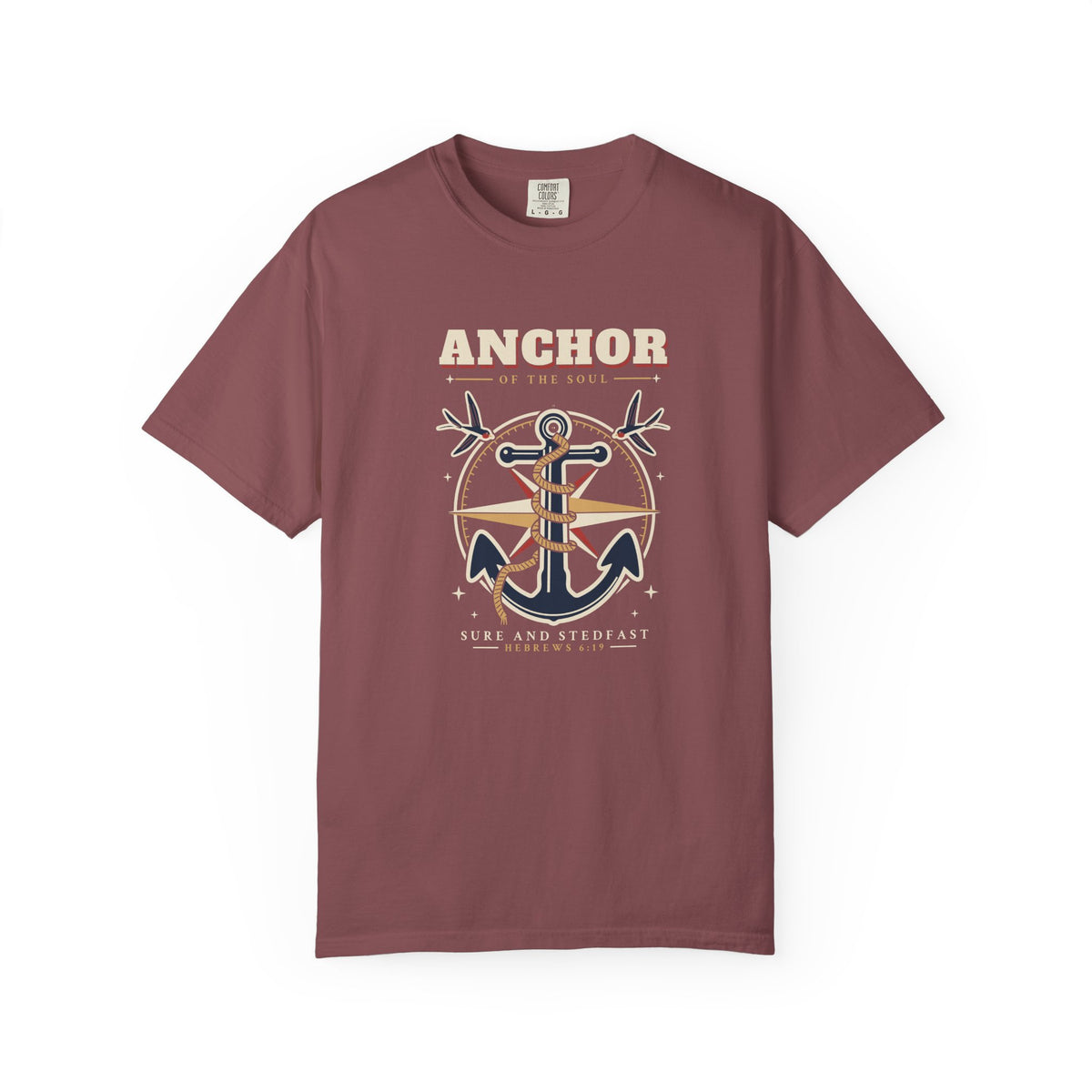 Anchor Sure and Steadfast Nautical T-Shirt