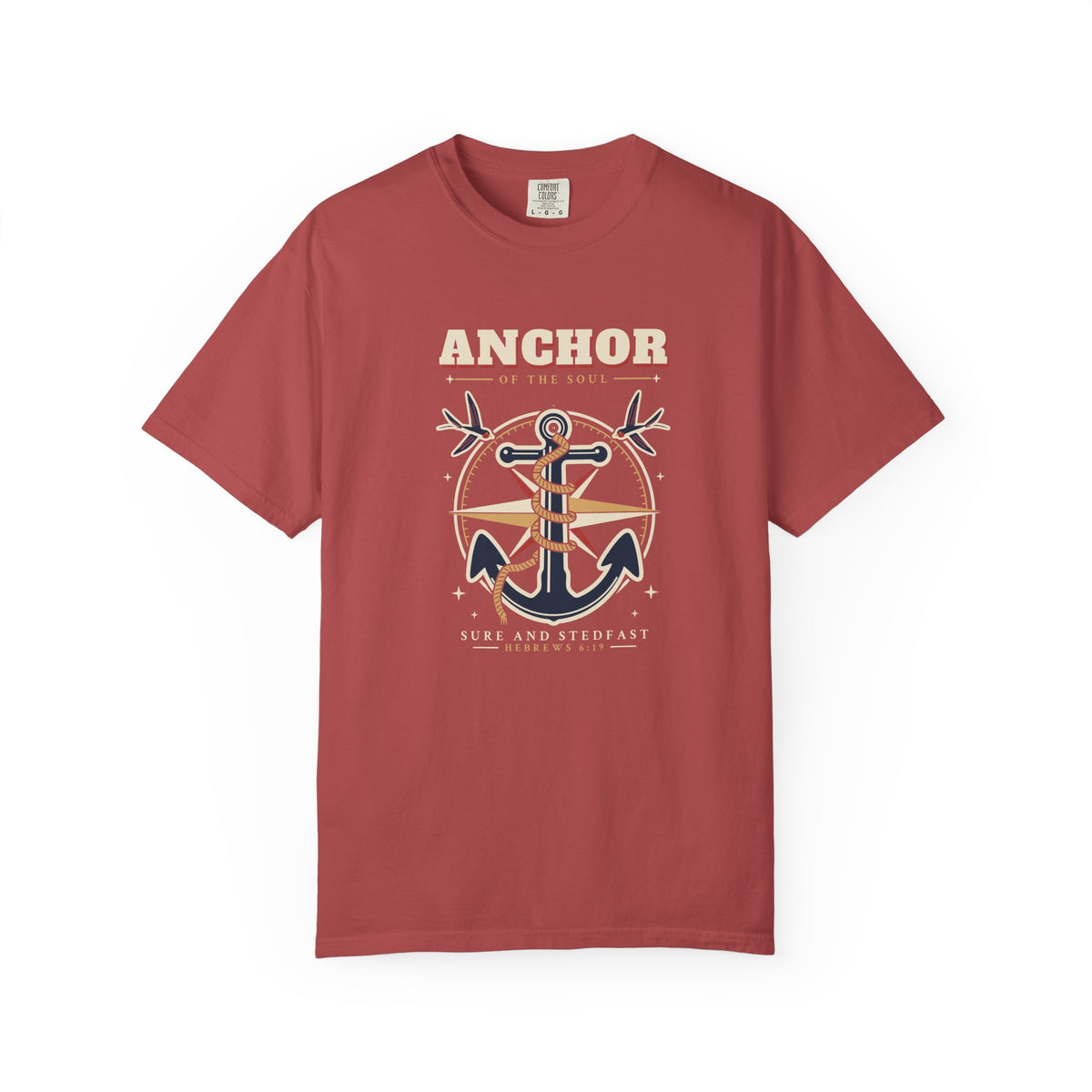 Anchor Sure and Steadfast Nautical T-Shirt