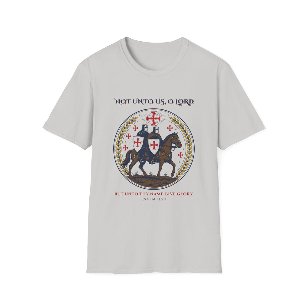 Not Unto Us, O Lord Christian Crusader T-Shirt