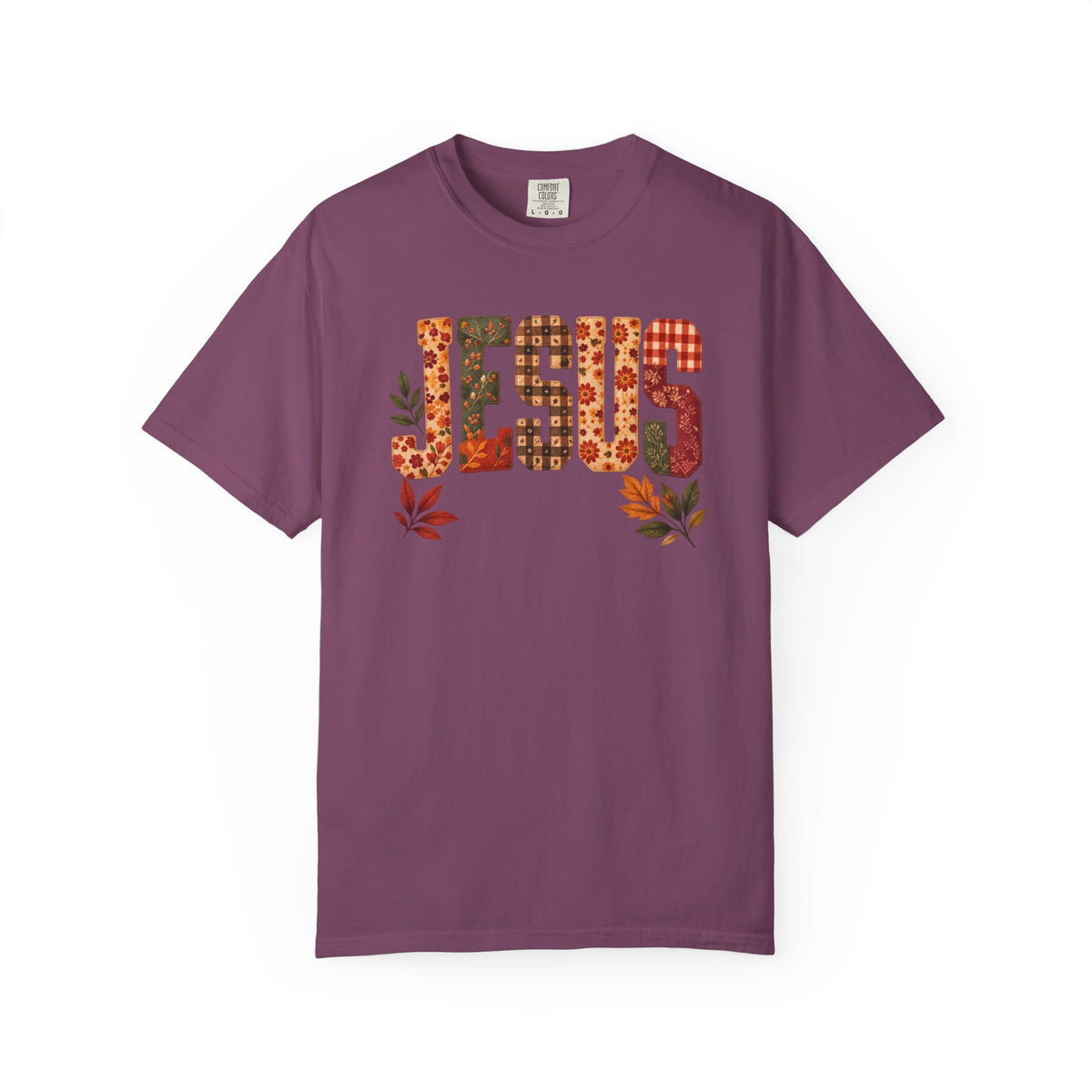 Jesus Floral T-Shirt — Vintage Fall Faith Tee