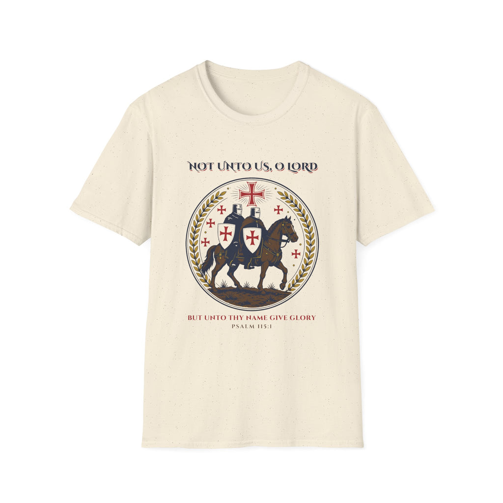 Not Unto Us, O Lord Christian Crusader T-Shirt