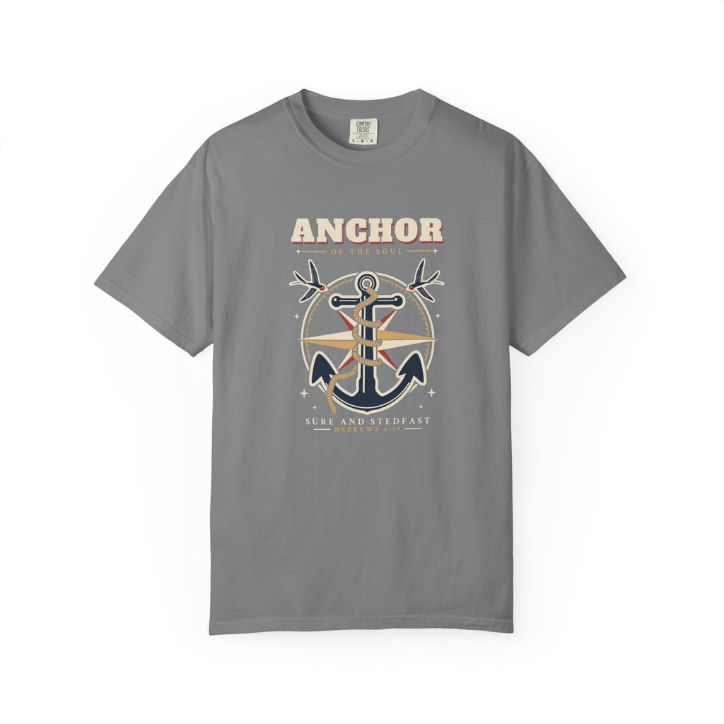 Anchor Sure and Steadfast Nautical T-Shirt