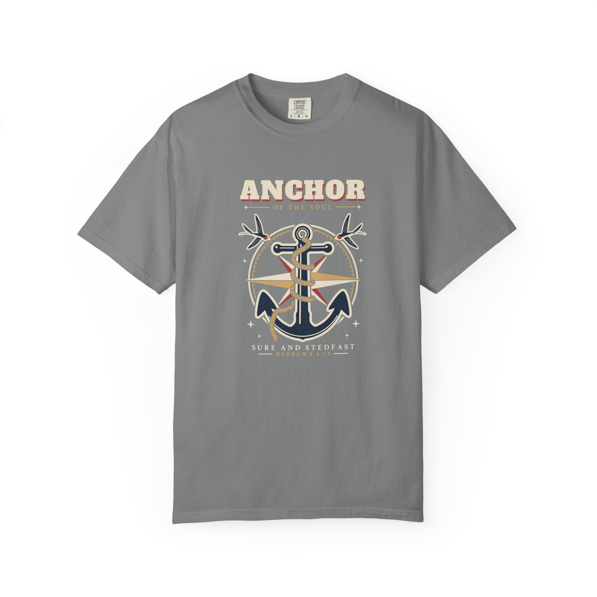 Anchor Sure and Steadfast Nautical T-Shirt