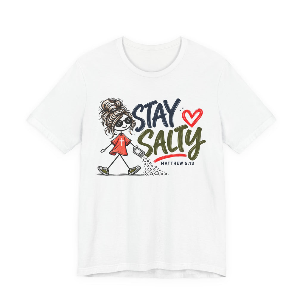 Stay Salty T-Shirt - Christian Faith Tee | Matthew 5:13