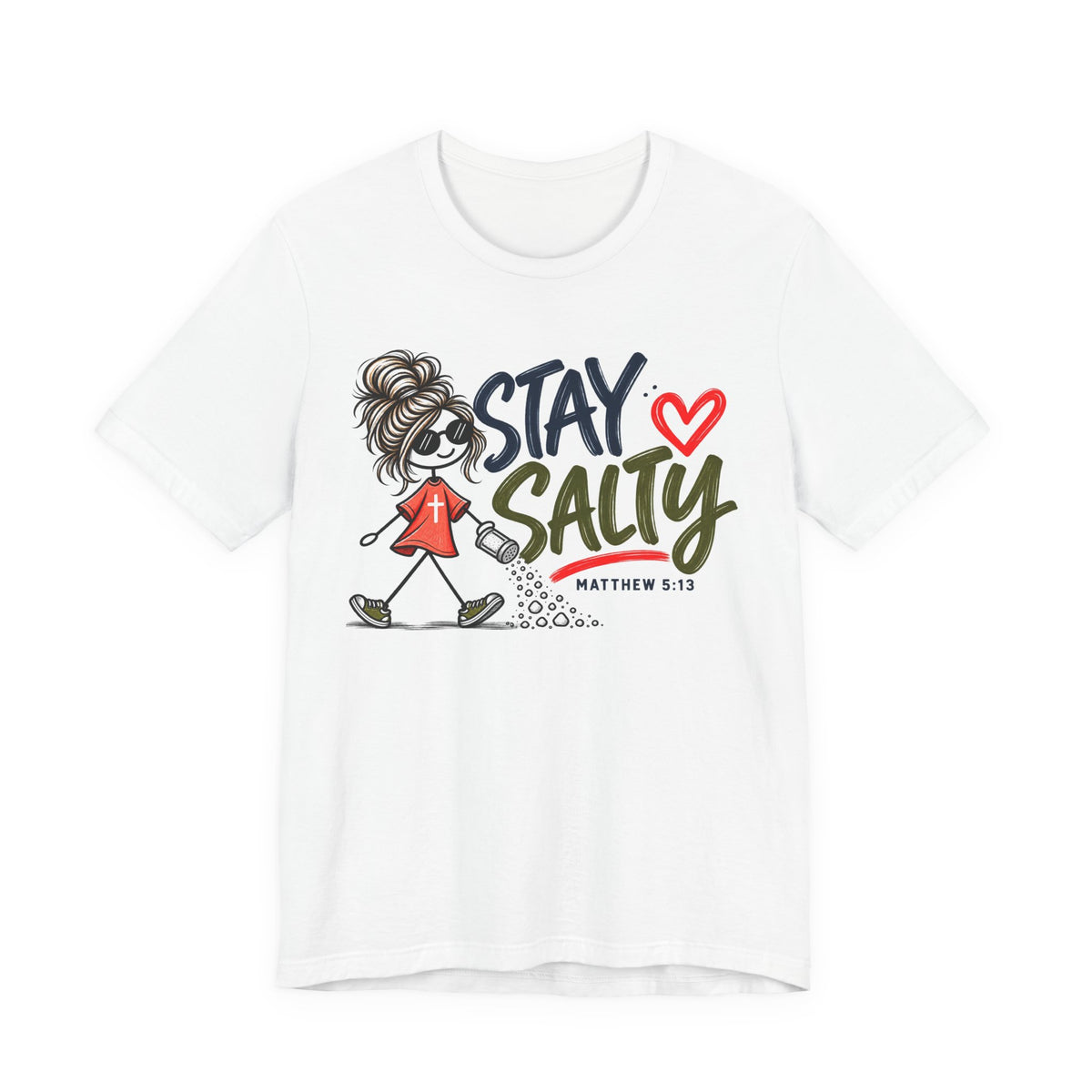 Stay Salty T-Shirt - Christian Faith Tee | Matthew 5:13