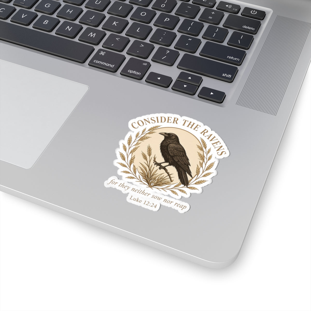 Consider the Raven Sticker — Vinyl Sticker