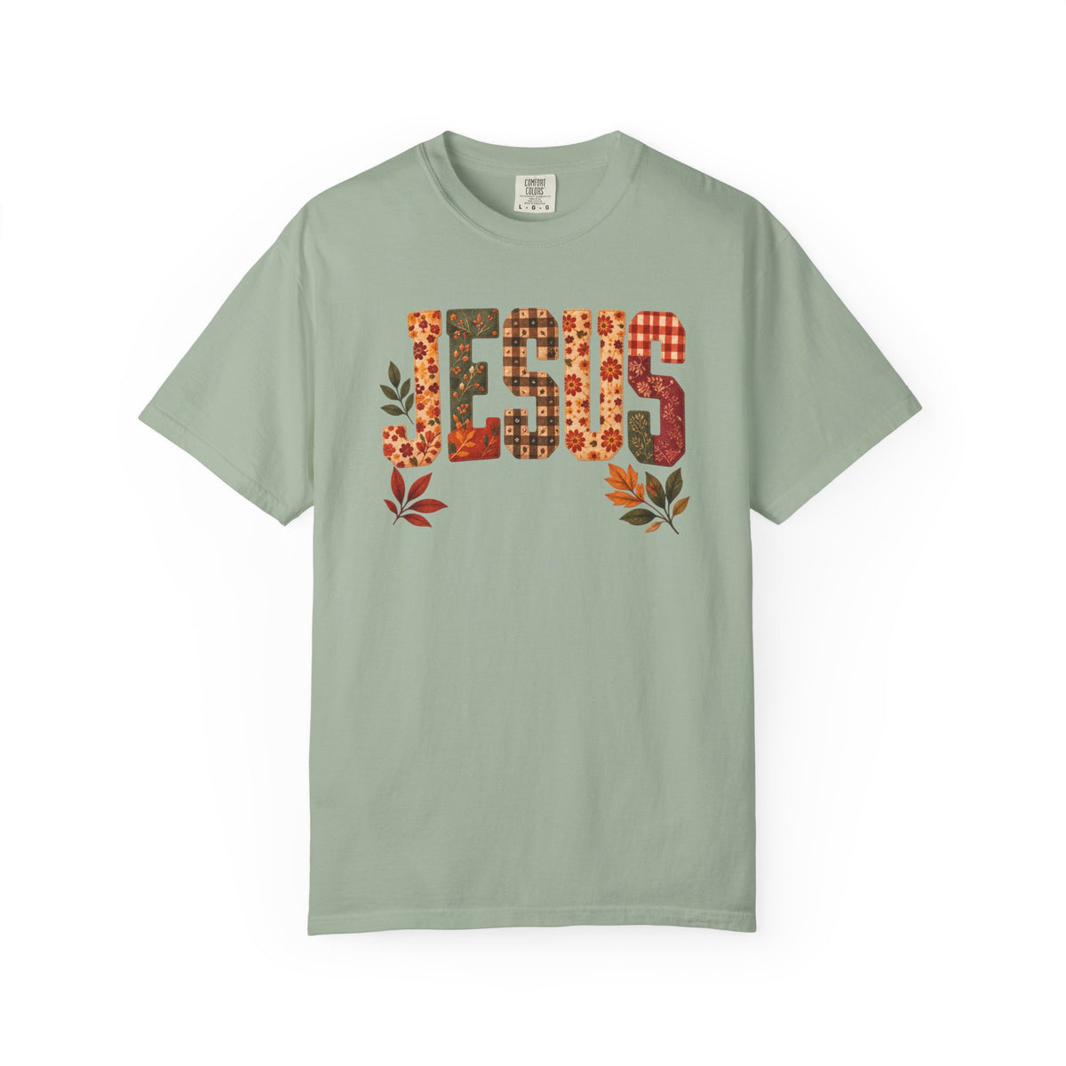 Jesus Floral T-Shirt — Vintage Fall Faith Tee