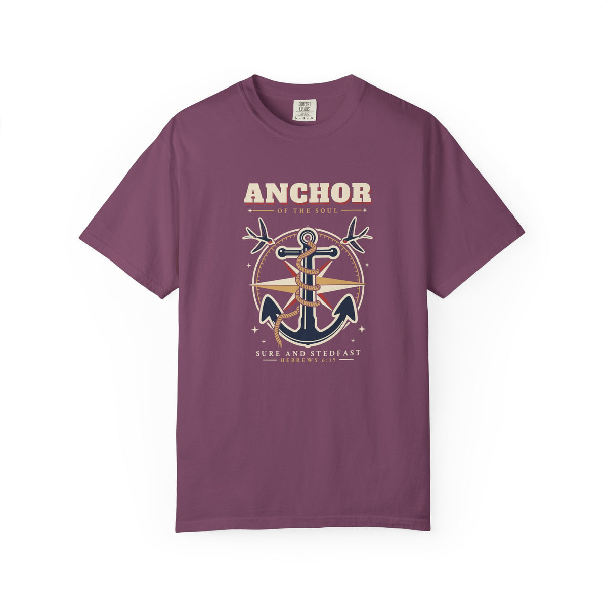 Anchor Sure and Steadfast Nautical T-Shirt