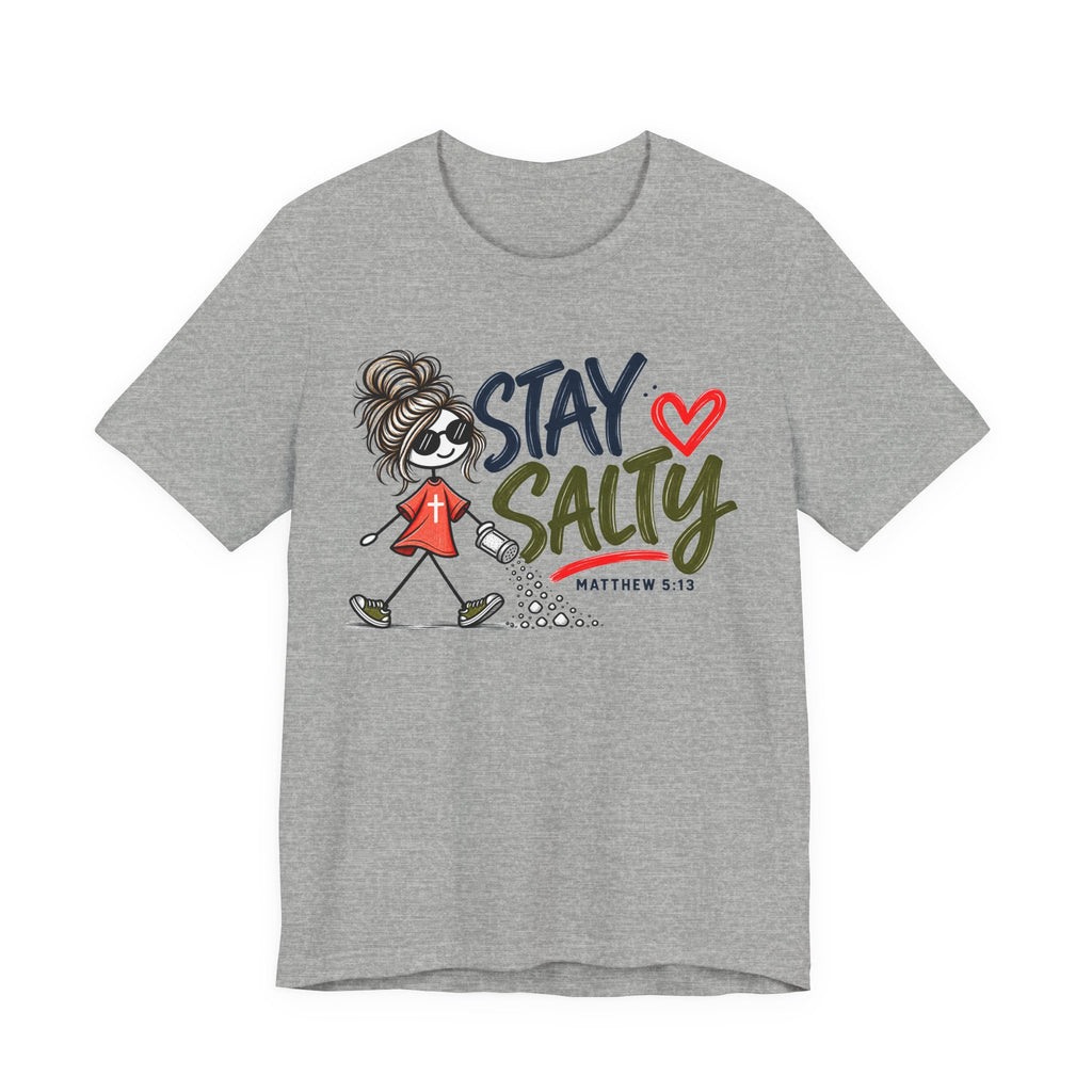 Stay Salty T-Shirt - Christian Faith Tee | Matthew 5:13
