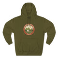 Adventure Parka Hoodie — Retro Mountain Camping Badge Pullover