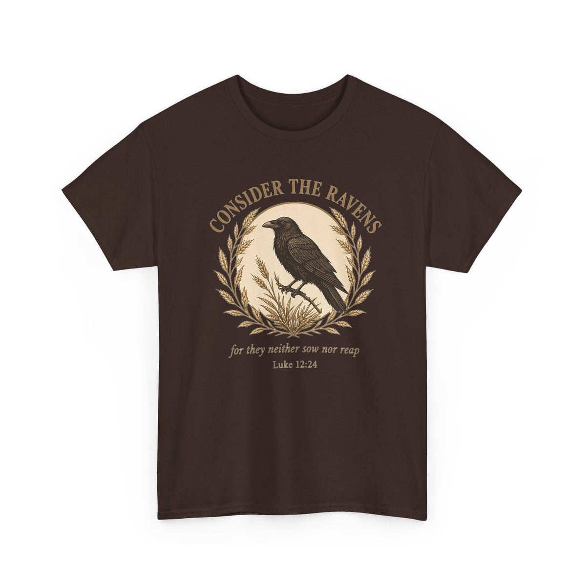 Consider the Ravens Tee — Luke 12:24