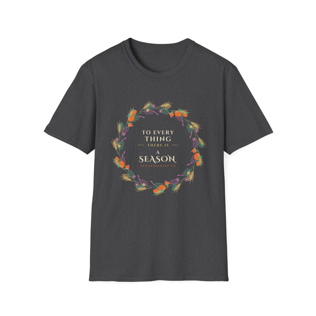 Floral Wreath 'Loved & Cherished' T-Shirt