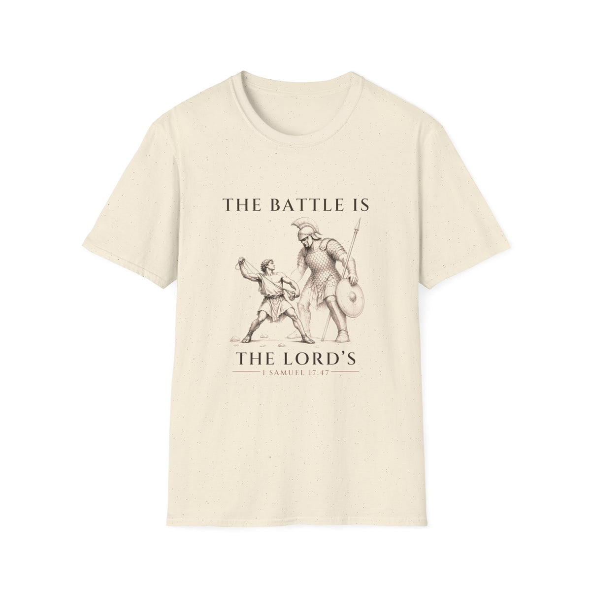 The Battle Is the Lord’s Christian Faith T-Shirt