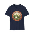 Sheep & Shepherd T-Shirt — "Wandered Off, Got Found" (Luke 15:6) Christian Faith Tee