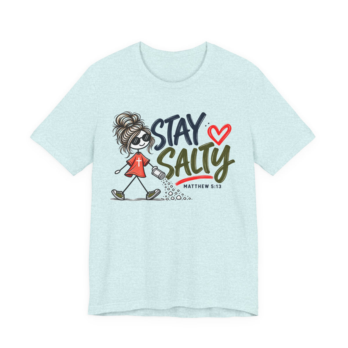 Stay Salty T-Shirt - Christian Faith Tee | Matthew 5:13