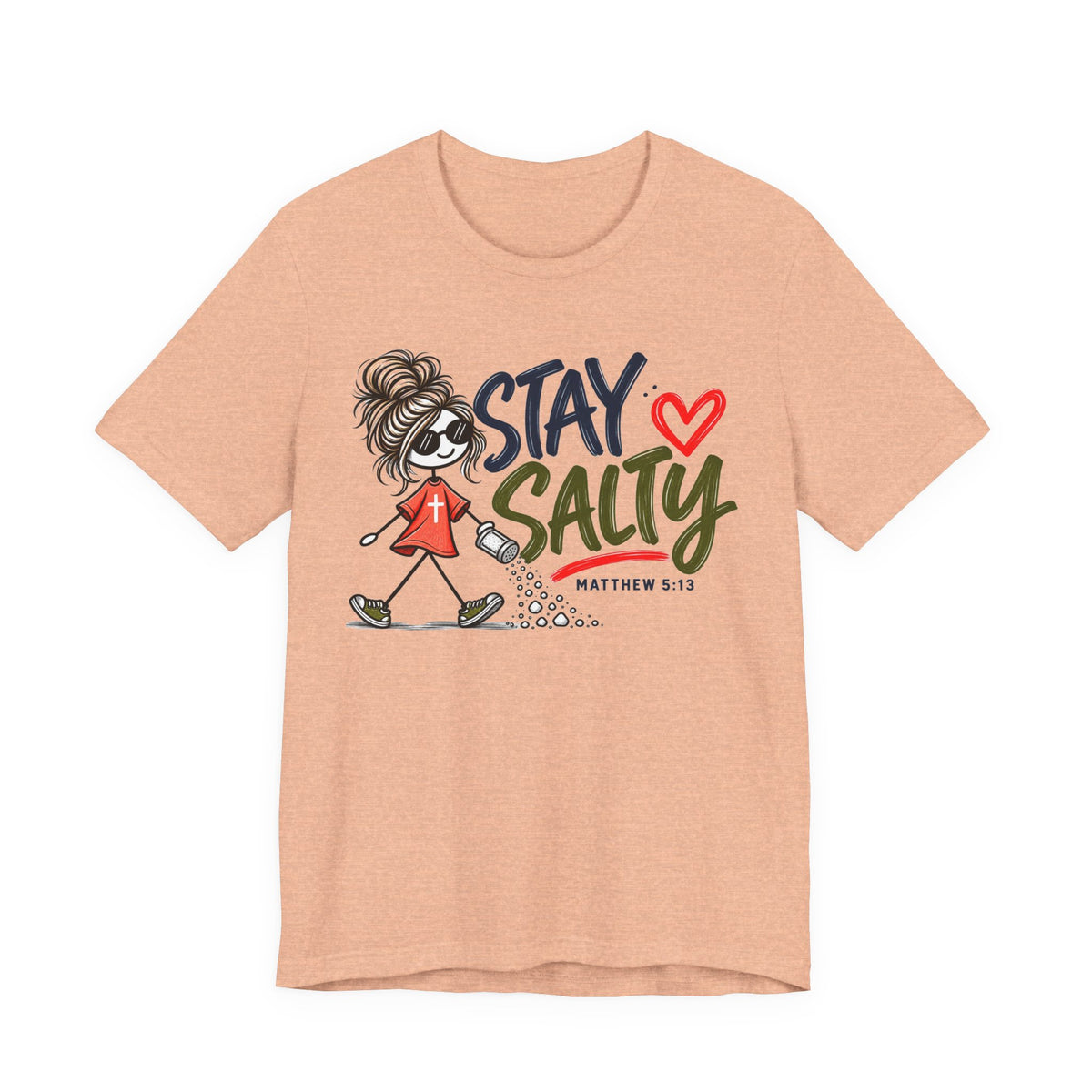 Stay Salty T-Shirt - Christian Faith Tee | Matthew 5:13