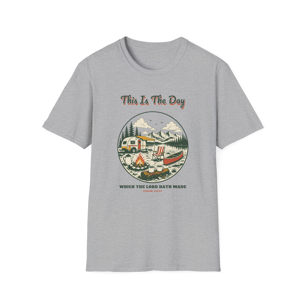 This Is the Day Christian Mountain Camping T-Shirt