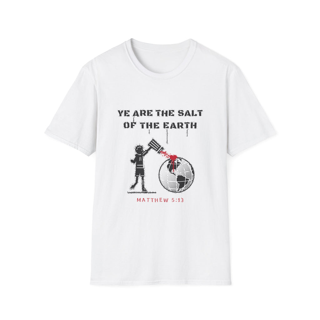 “Ye Are the Salt of the Earth” Matthew 5:13 Christian Faith T-Shirt