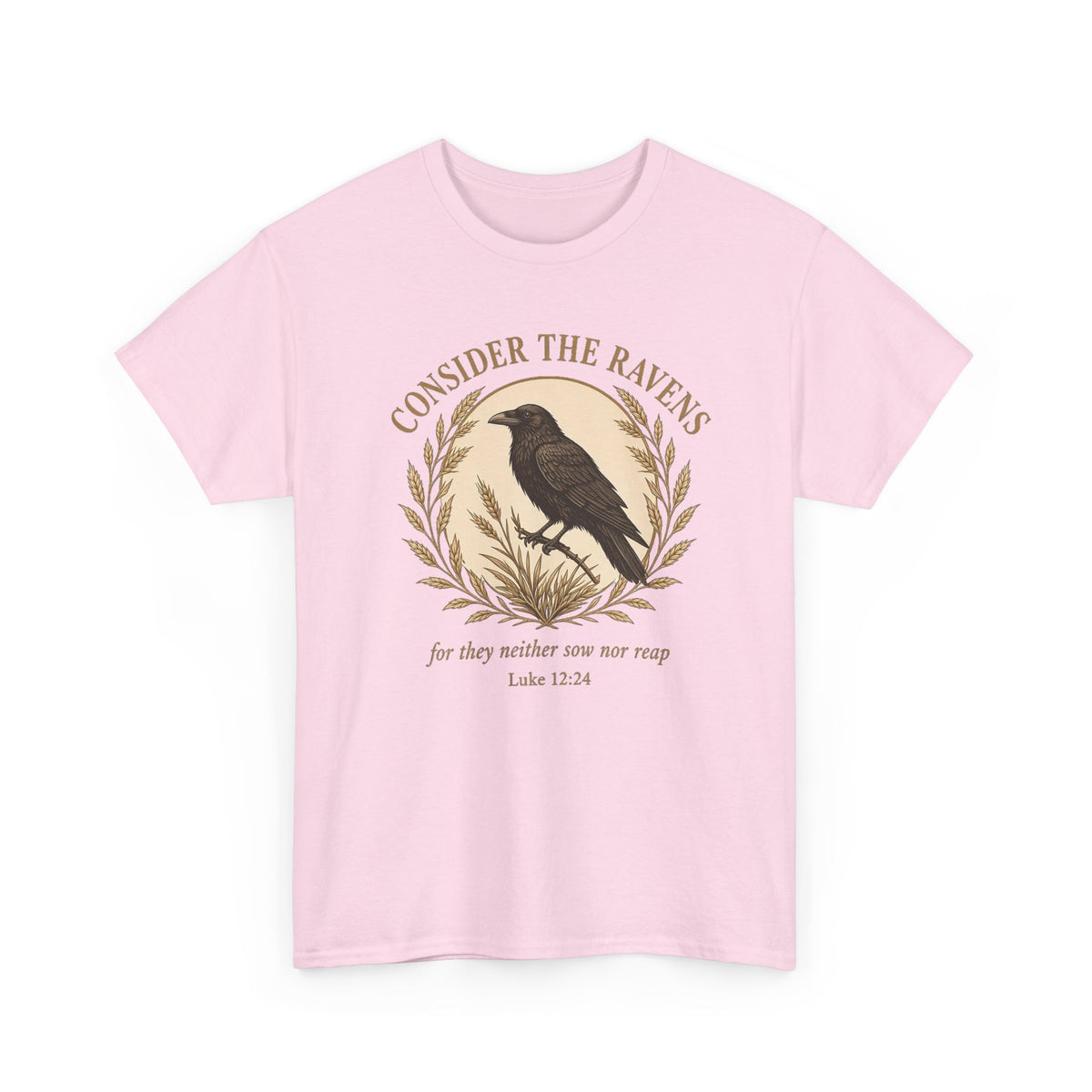 Consider the Ravens Tee — Luke 12:24