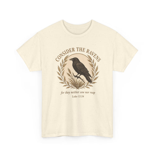 Consider the Ravens Tee — Luke 12:24