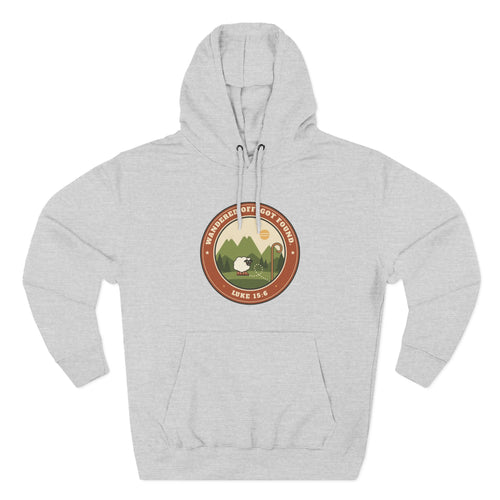 Adventure Parka Hoodie — Retro Mountain Camping Badge Pullover