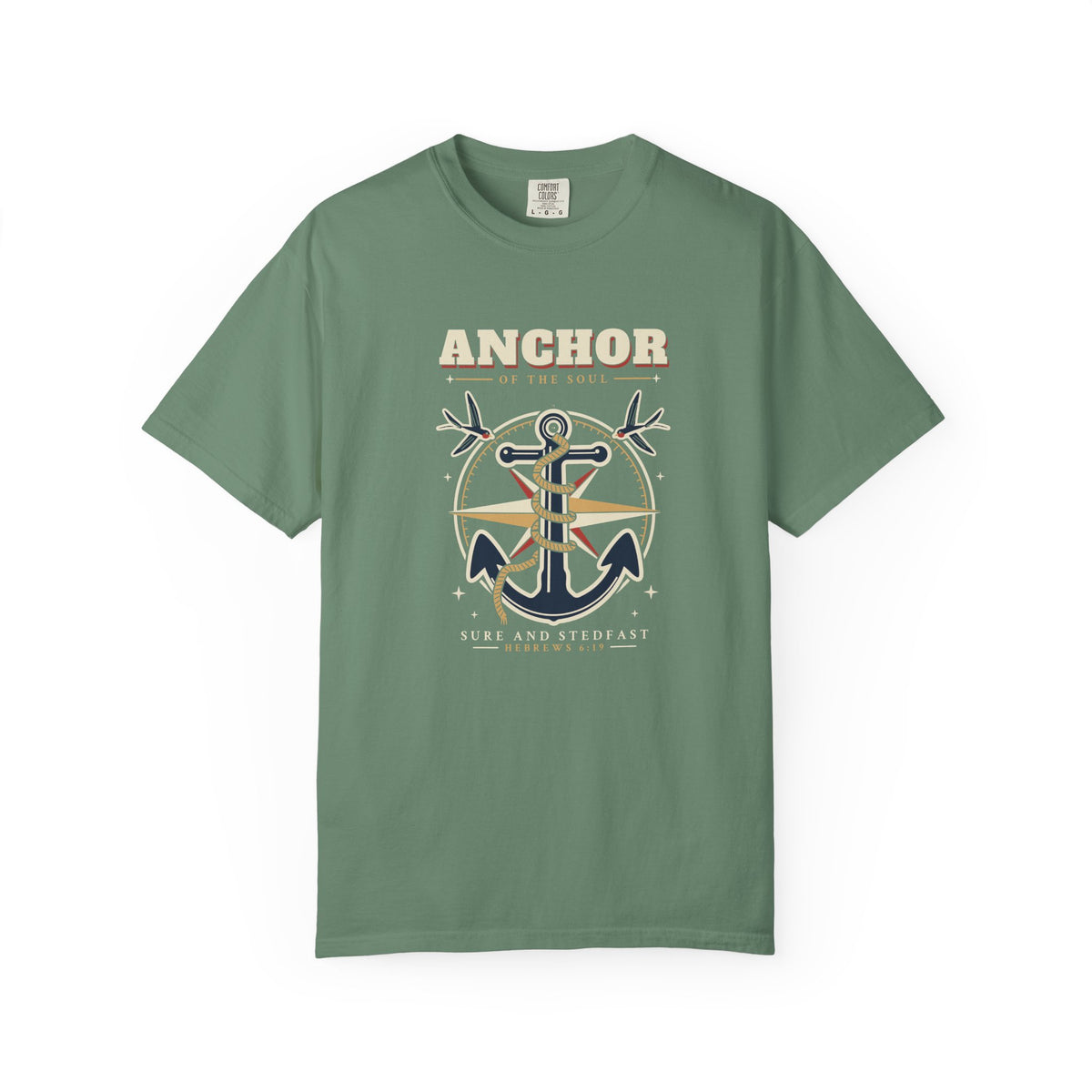 Anchor Sure and Steadfast Nautical T-Shirt
