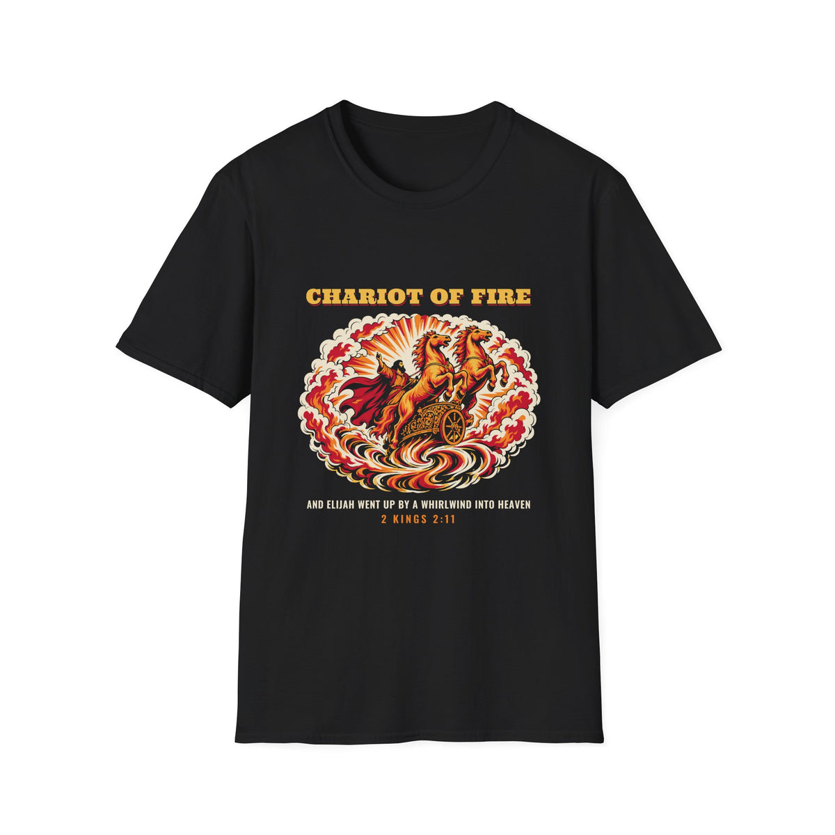 Chariot of Fire Phoenix Graphic T-Shirt