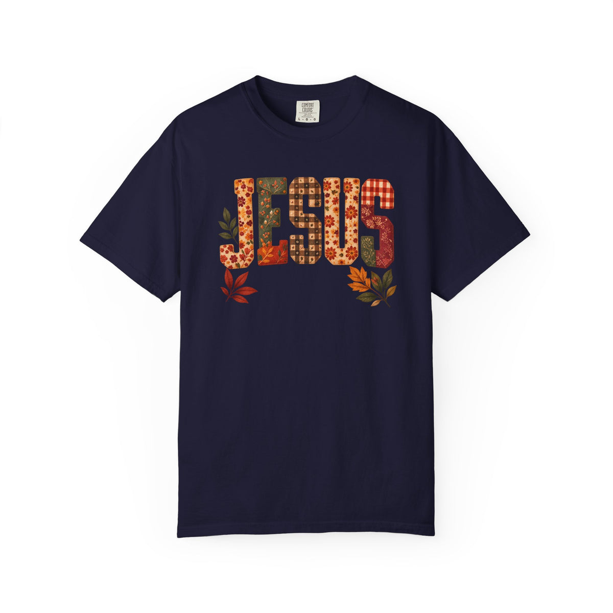 Jesus Floral T-Shirt — Vintage Fall Faith Tee