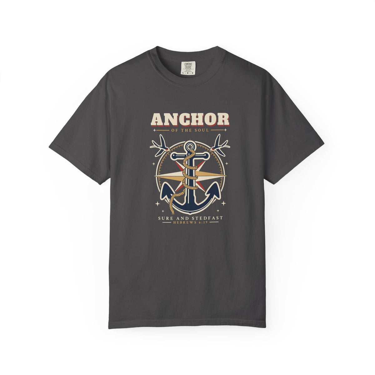 Anchor Sure and Steadfast Nautical T-Shirt