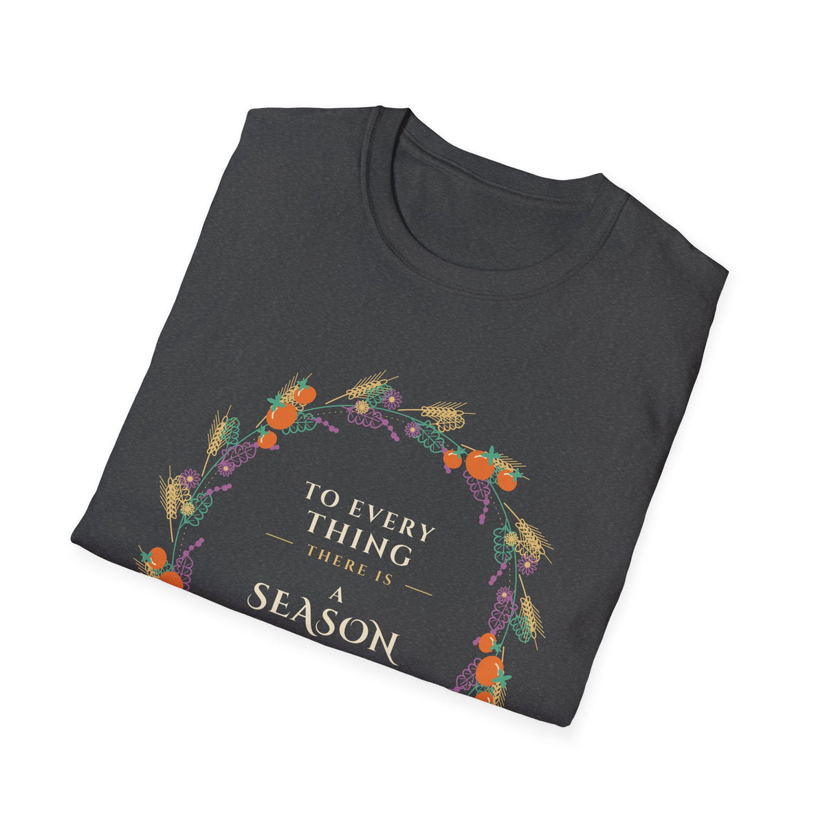 Floral Wreath 'Loved & Cherished' T-Shirt