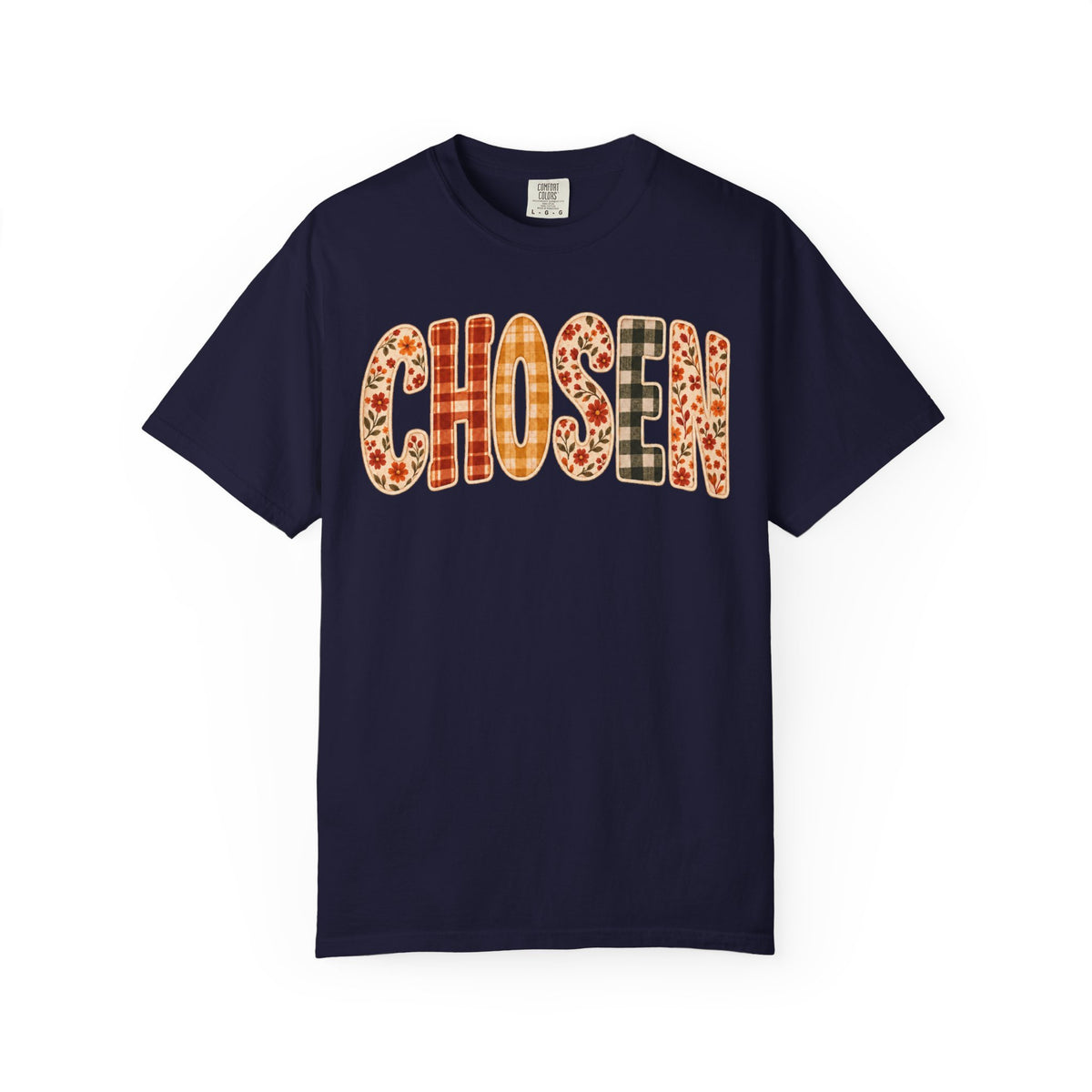 Chosen Floral Plaid T-Shirt