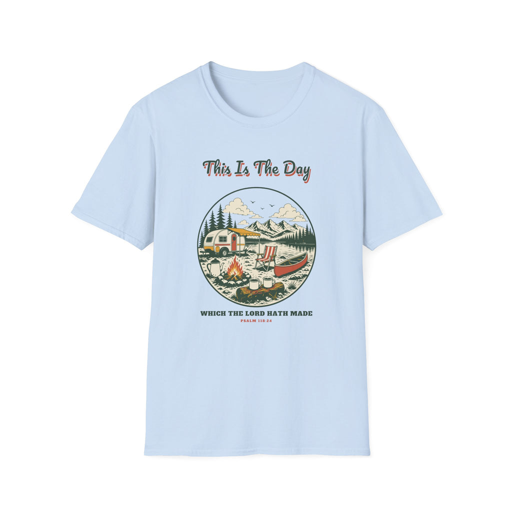 This Is the Day Christian Mountain Camping T-Shirt