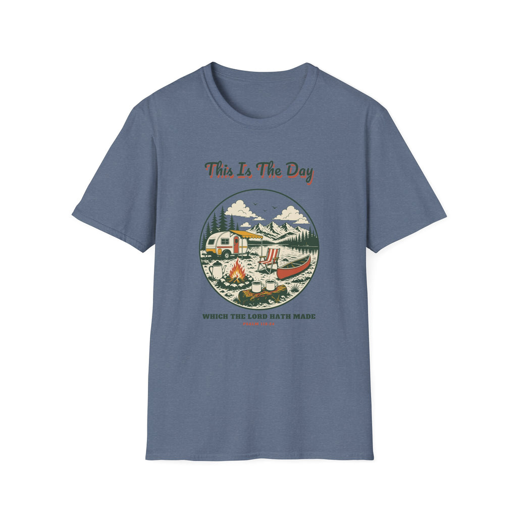 This Is the Day Christian Mountain Camping T-Shirt