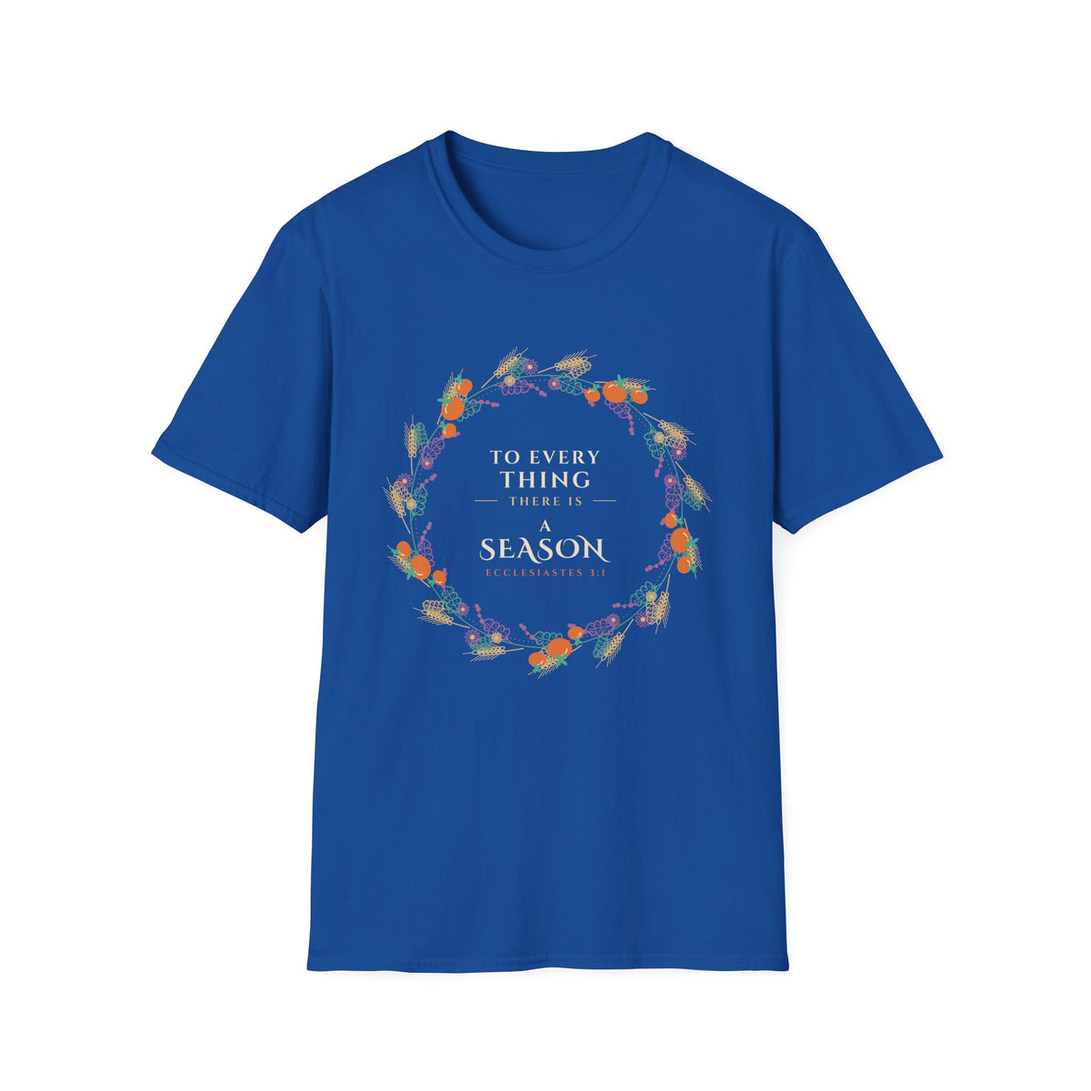 Floral Wreath 'Loved & Cherished' T-Shirt